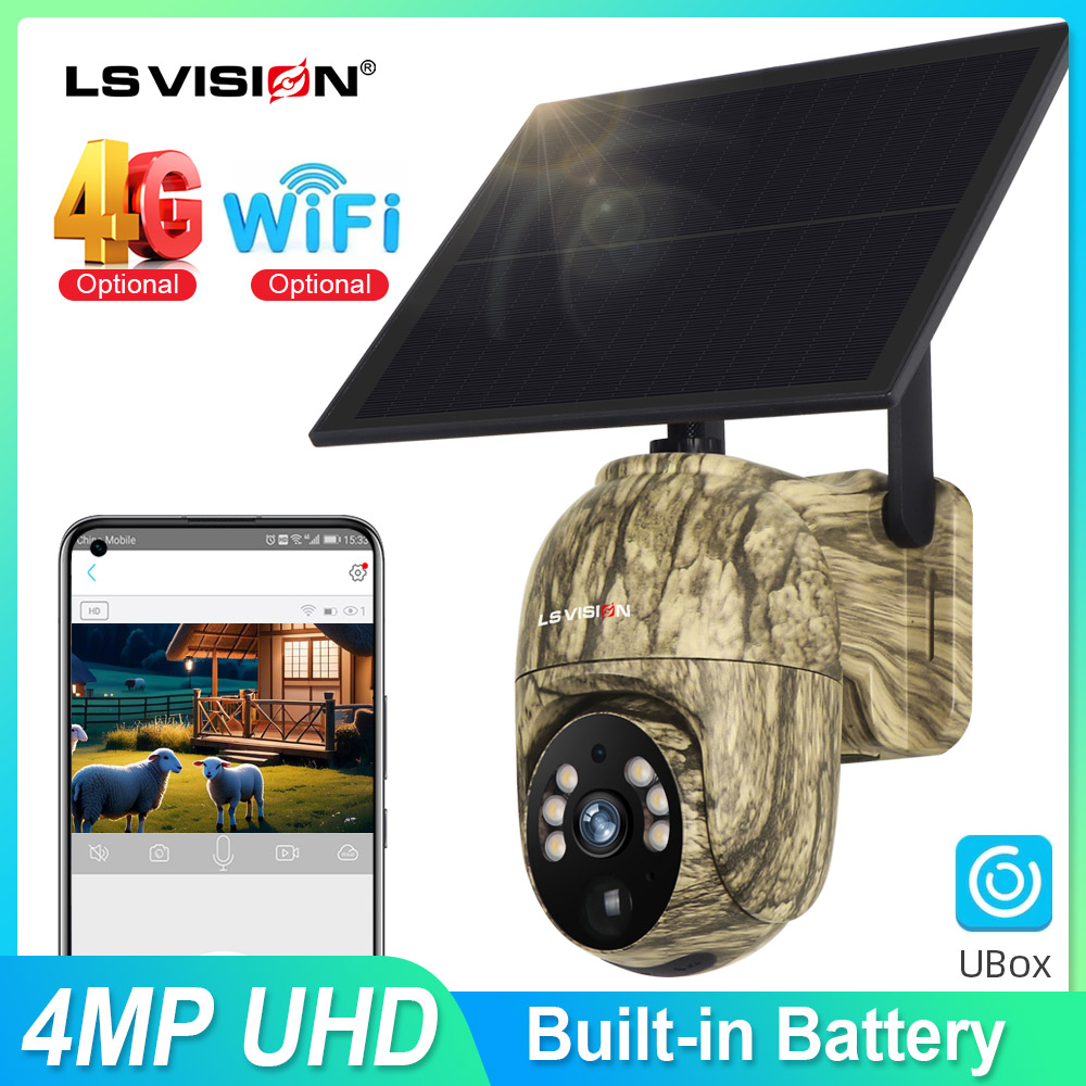 Outdoor Hunting Camera Wifi - LS VISION 2K Câmera de segurança