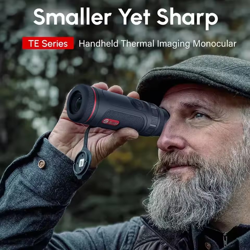 Outdoor Hunting Guide - Monóculo Térmico Super Leve de 228g