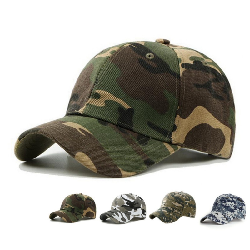Hunting And Camping In Jungle - Chapéu de Camuflagem Verde Exército para