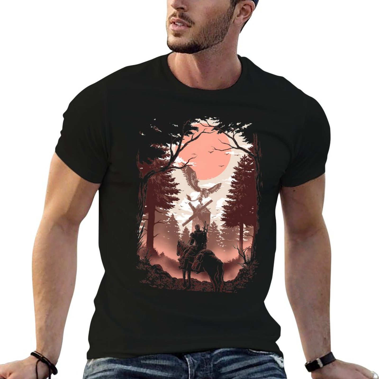 Wildman Hunting & Outdoor Price List - Camiseta The Wild Hunt para Trabalho