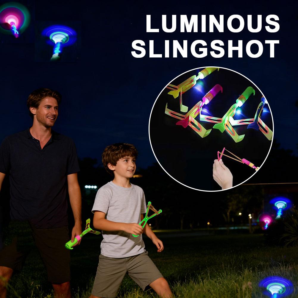 Outdoor Hunting Products - Brinquedo voador com hélice iluminada por