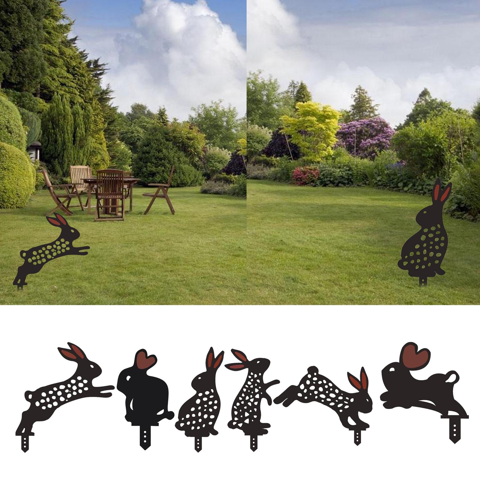 Hunting Outdoor Decor - Estacas de Sinalização em Acrílico para