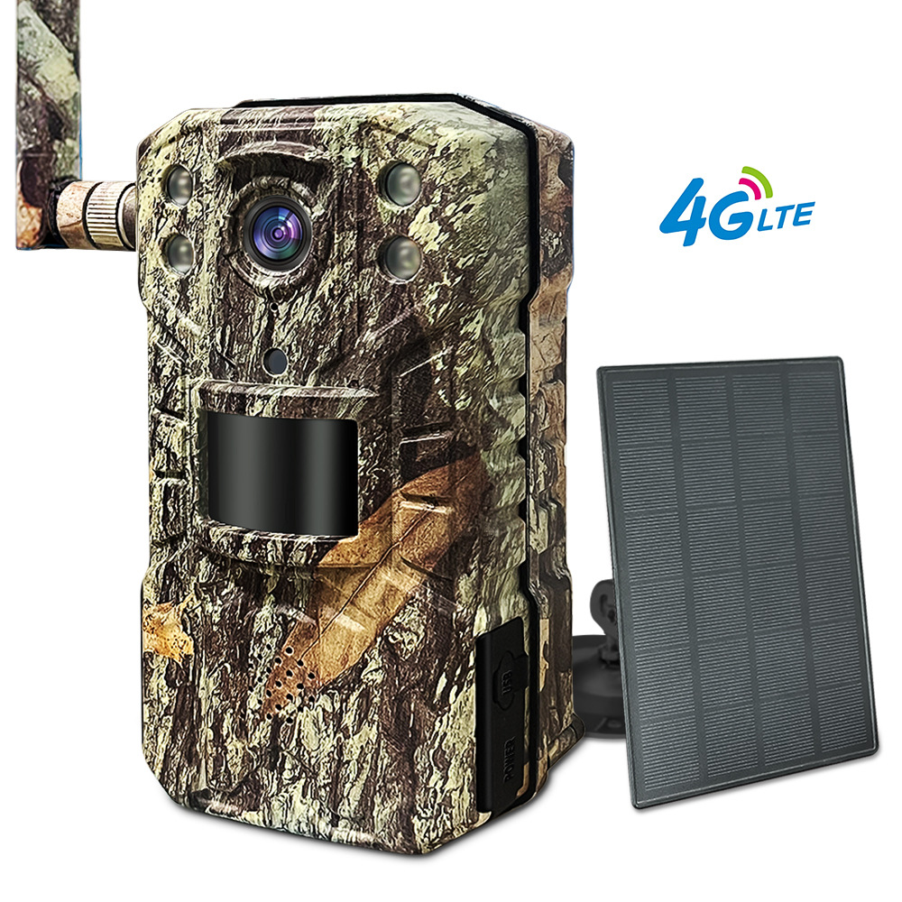 Outdoor Hunting Camera Wifi - Câmera de Caça Solar 4G LTE