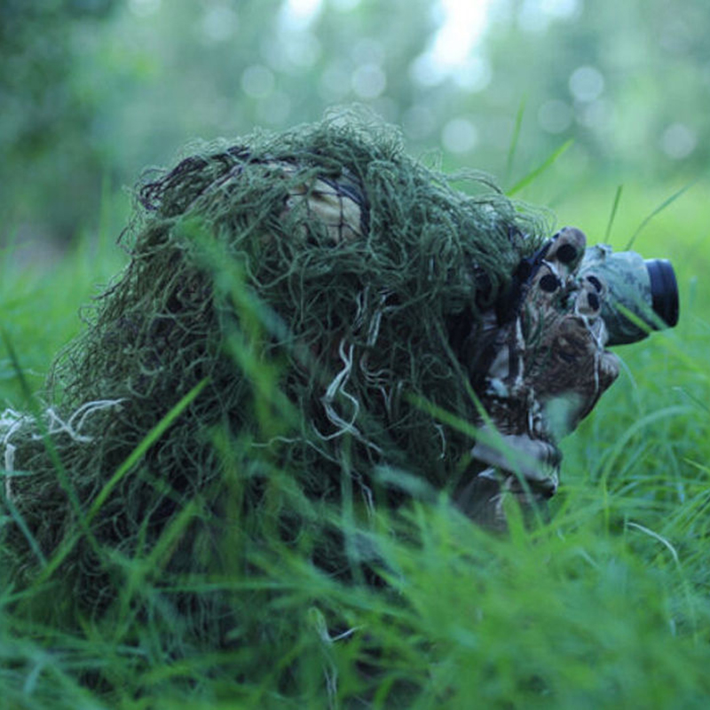 Hunting And Camping In Jungle - 3D Caça Capa Tática, Camuflagem Net,
