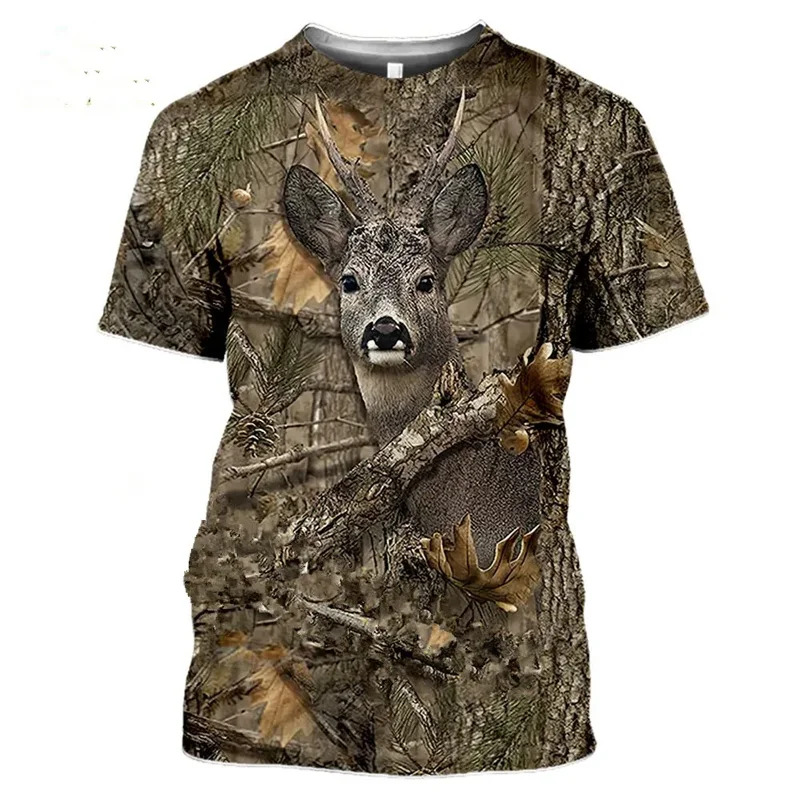 Wildman Hunting & Outdoor Price List - Camiseta 3D Camuflada de Caça de