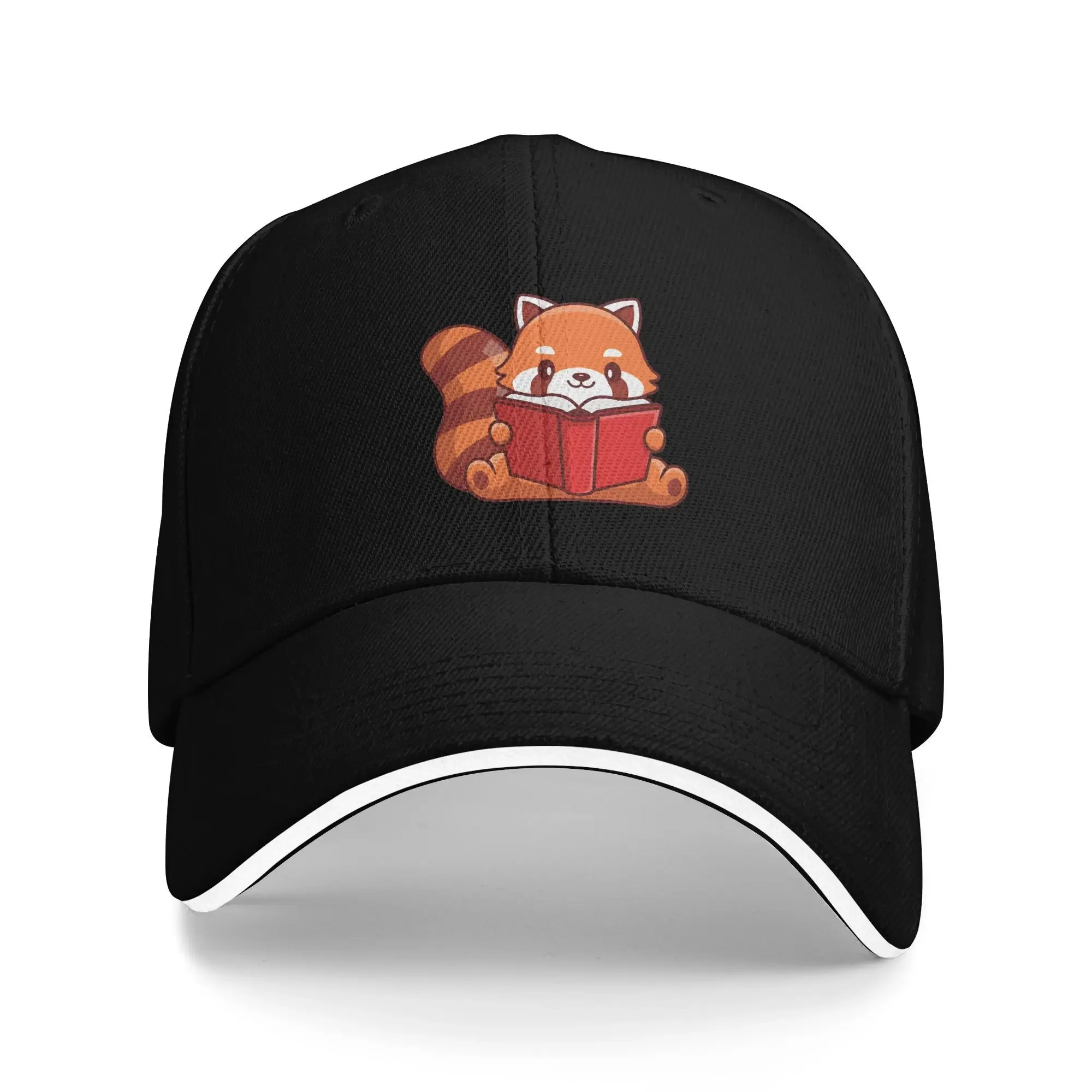 Boné de beisebol panda vermelh - Outdoor Hunting Books avaliação e preço