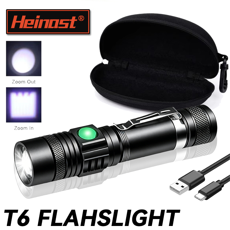 Lanterna LED T6 Recarregável,  - Hunting Outdoors avaliação e preço