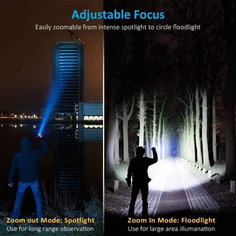 Lanterna LED T6 Recarregável,  - Hunting Outdoors avaliação e preço
