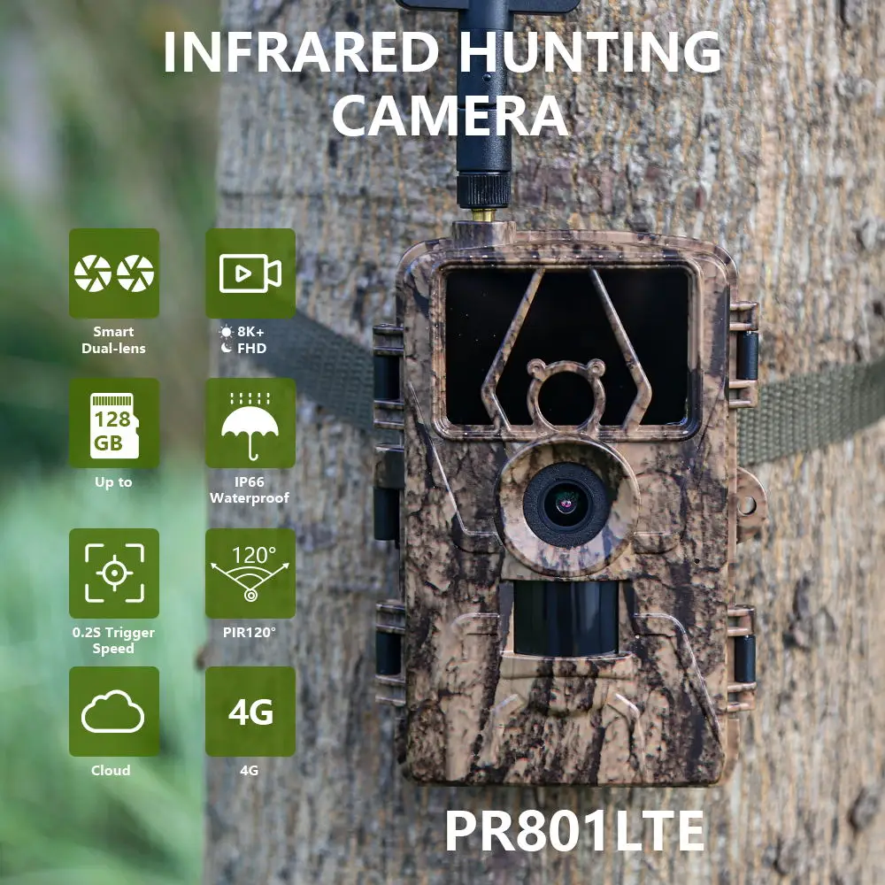 1 pçs hd8k câmera infravermelh - Outdoor Hunting Camera Wifi avaliação e preço