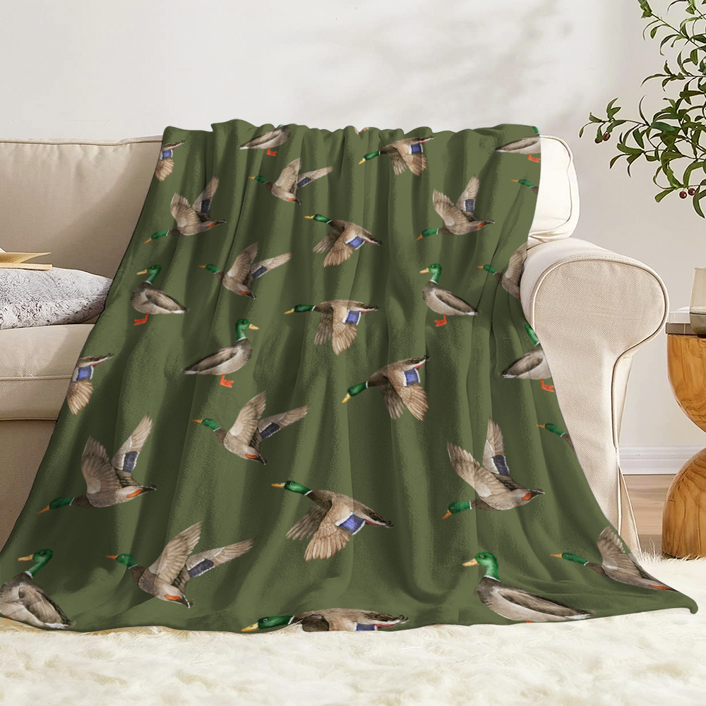 Cobertor de Lã com Estampa de  - Hunting Outdoor Decor avaliação e preço