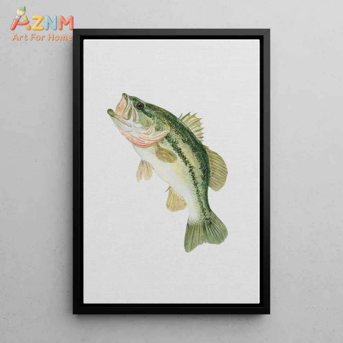 Pôster de Arte em Aquarela AZN - Hunting Outdoor Decor avaliação e preço