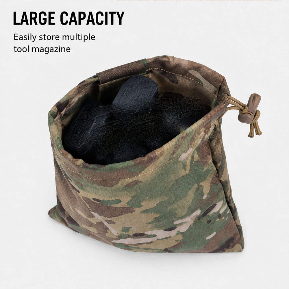 Bolsa Tática MOLLE Dobrável pa - Outdoor Hunting Gear Storage avaliação e preço