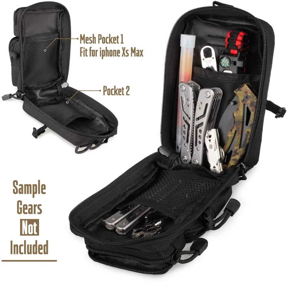 Mini Bolsa Utilitária Molle, B - Outdoor Hunting Gear Storage avaliação e preço