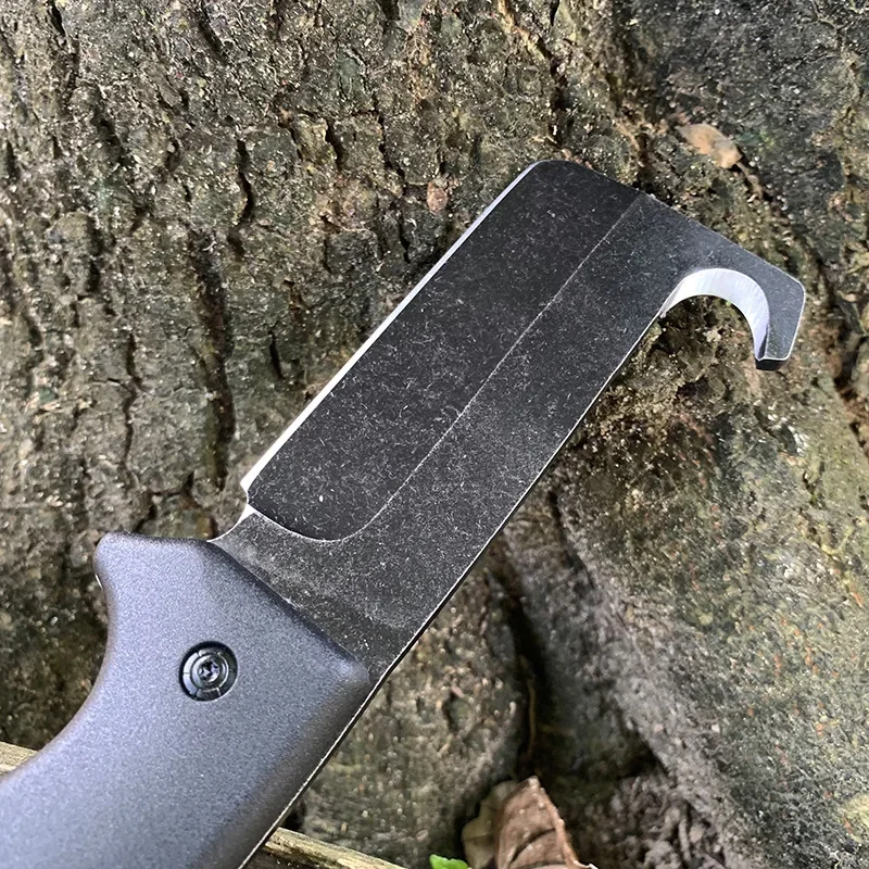 Nova Faca de Lâmina Fixa Integ - Hunting And Camping In Jungle avaliação e preço