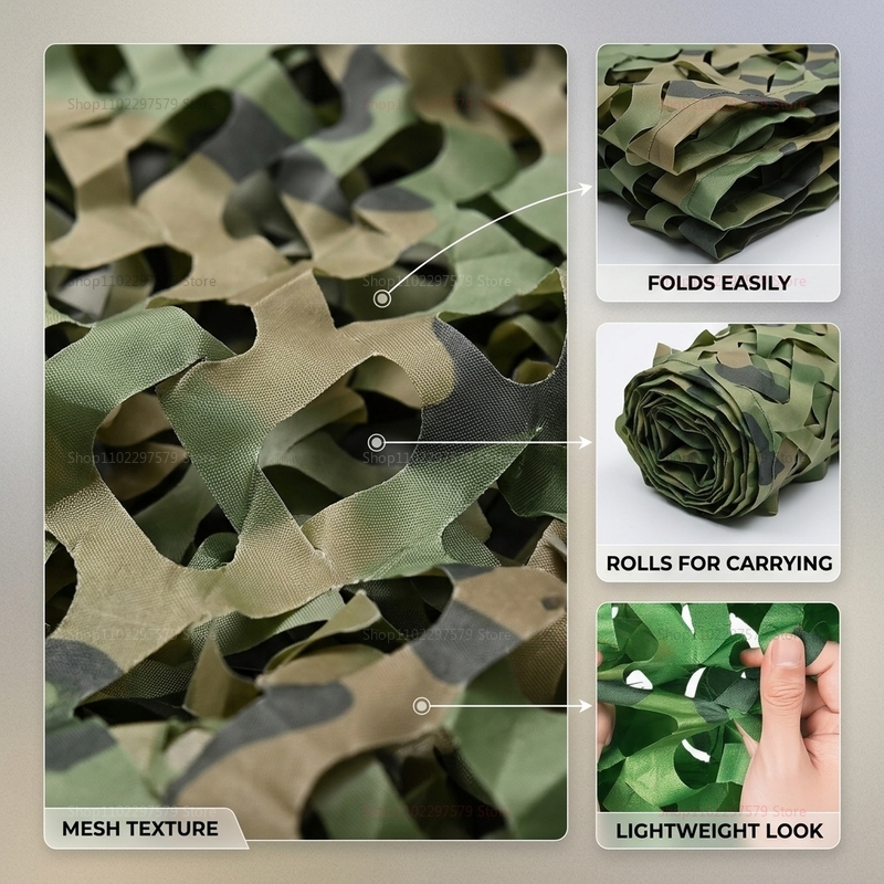 Rede de Camuflagem para Selva  - Hunting And Camping In Jungle avaliação e preço